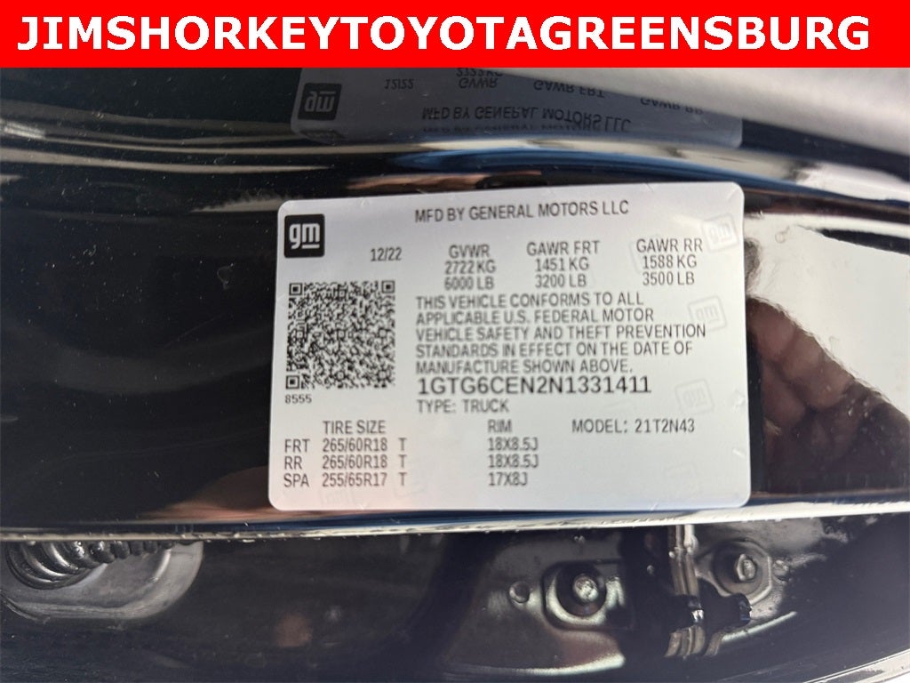 2022 GMC Canyon Elevation