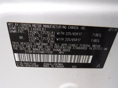2017 Toyota RAV4 XLE