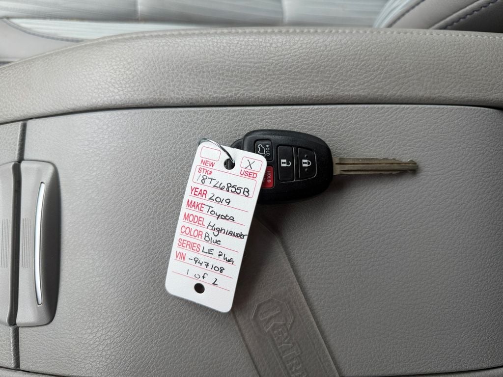 2019 Toyota Highlander LE Plus