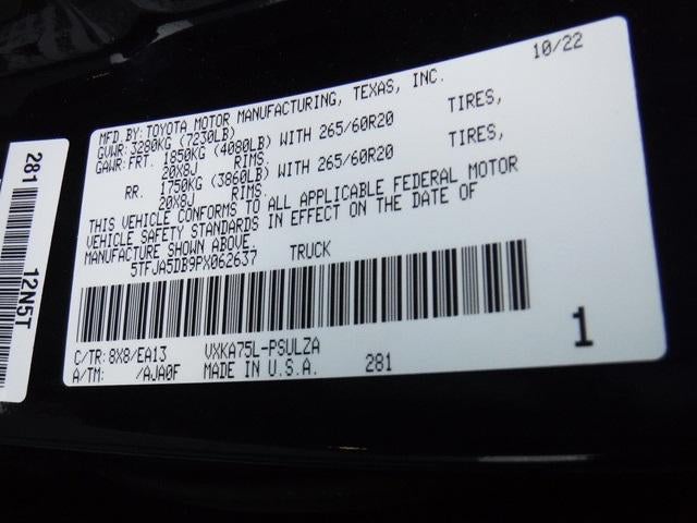 2023 Toyota Tundra Limited