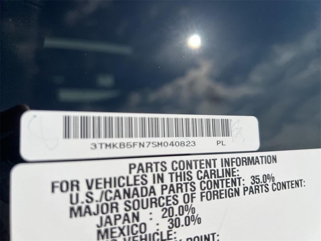 2025 Toyota Tacoma SR5