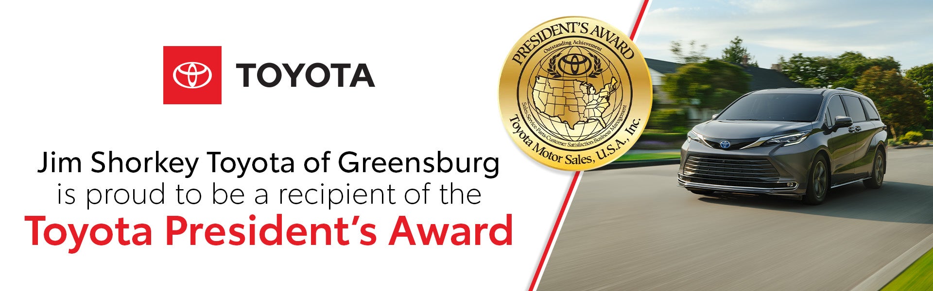 Toyotas Presidents Award